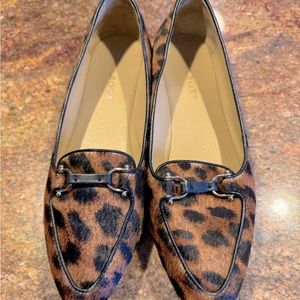 Talbots faux fur loafers size 7 1/2 M- Great Condition